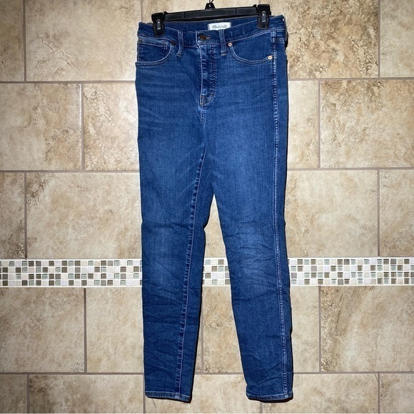 Madewell 10” High Rise Skinny Jeans 28 - Picture 1 of 6